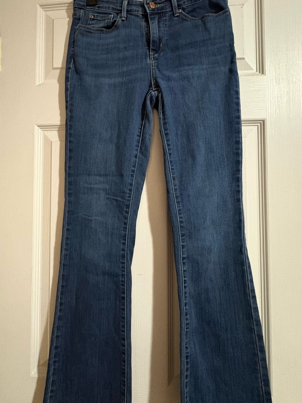 Signature by Levi Strauss Dark Blue Flare Jeans